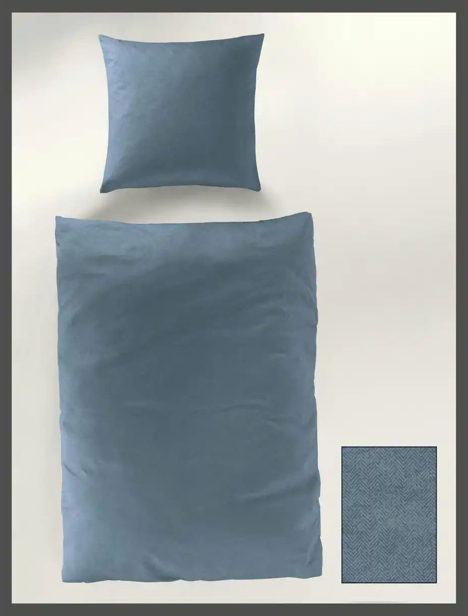 Bierbaum Biber Bettwäsche ¦ blau ¦ Maße (cm): B: 155 H: 1 Bettwaren > Bettwäsche > Bettwäsche Winter - Höffner