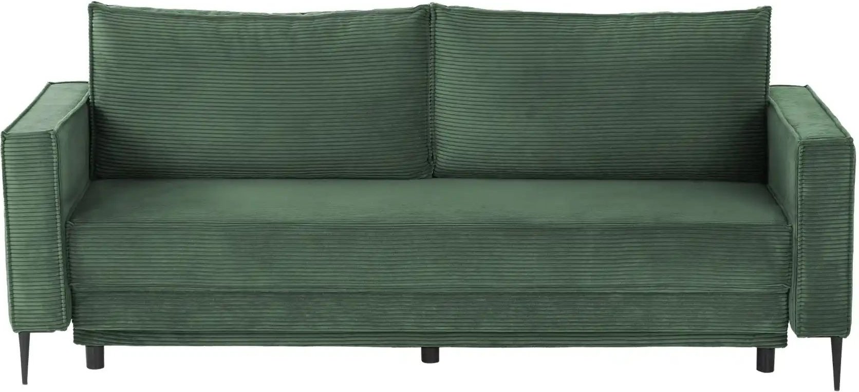 Schlafsofa Teresina ¦ grün ¦ Maße (cm): B: 222 H: 93 T: 98.0 Polstermöbel > Sofas > 2-Sitzer - Höffner