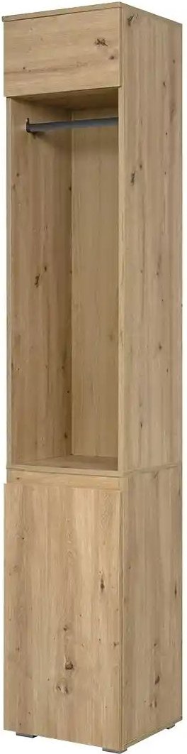smart Garderobenschrank BEN ¦ holzfarben ¦ Maße (cm): B: 40 H: 210 T: 37.0 Schränke > Dielenschränke - Höffner