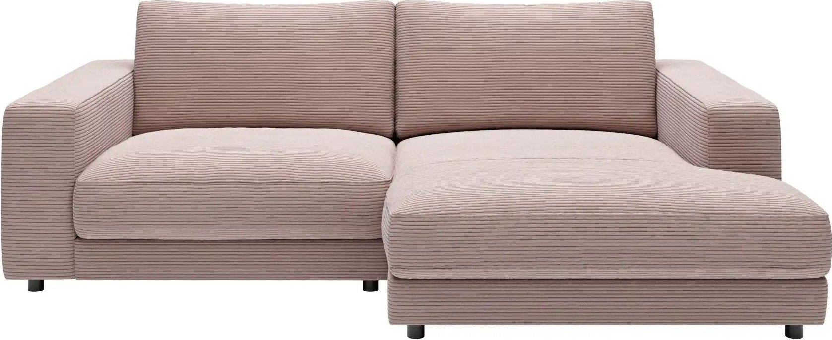 Jette Home Ecksofa in Cord Sila ¦ rosa/pink ¦ Maße (cm): B: 250 H: 85 T: 170.0 Polstermöbel > Sofas > Ecksofas - Höffner