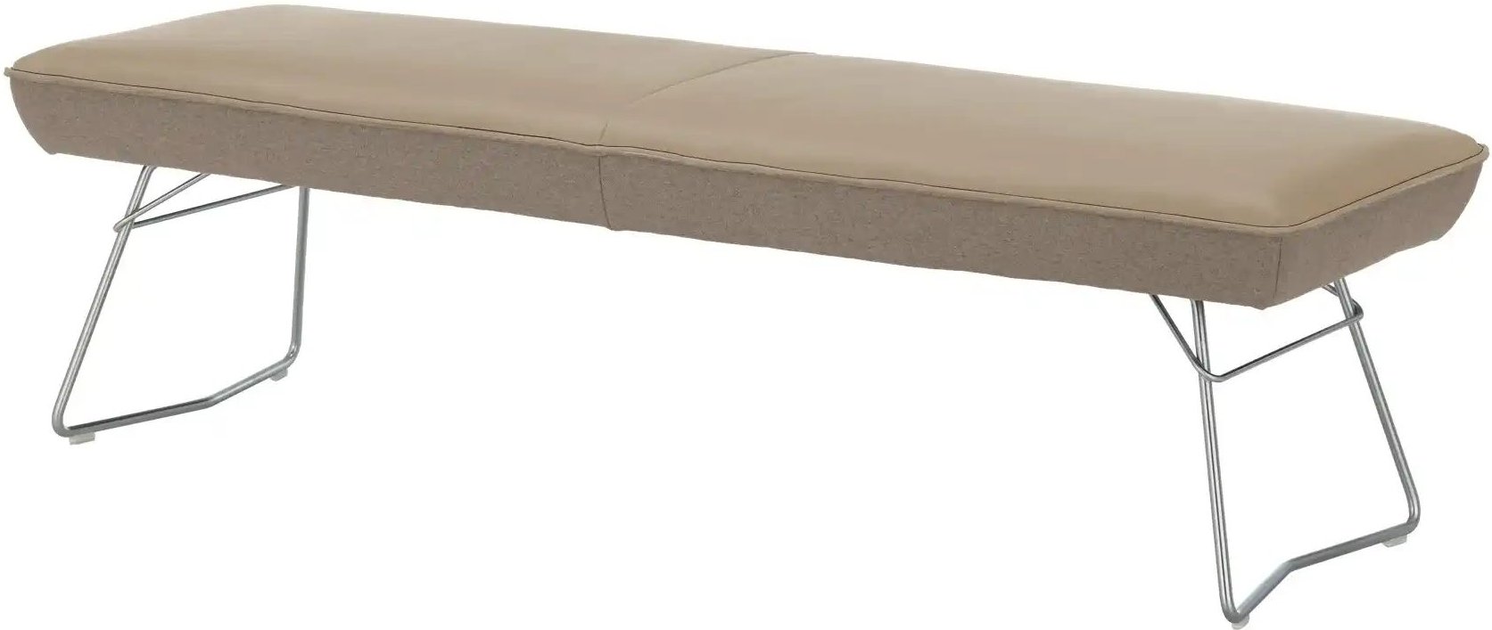 KOINOR Hockerbank Dining System 2 ¦ beige ¦ Maße (cm): B: 170 H: 49 T: 54.0 Bänke > Einzelbänke - Höffner