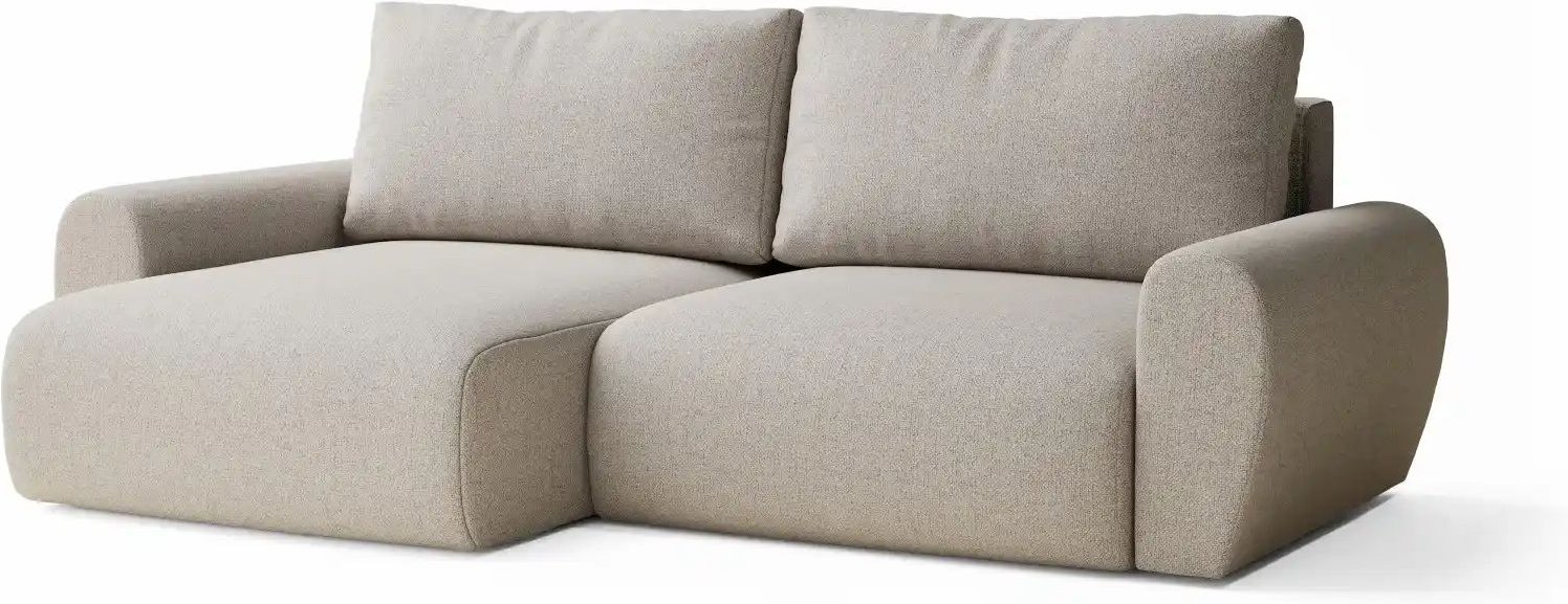 Ecksofa Numba ¦ creme ¦ Maße (cm): B: 253 H: 88 Polstermöbel > Sofas > 3-Sitzer - Höffner