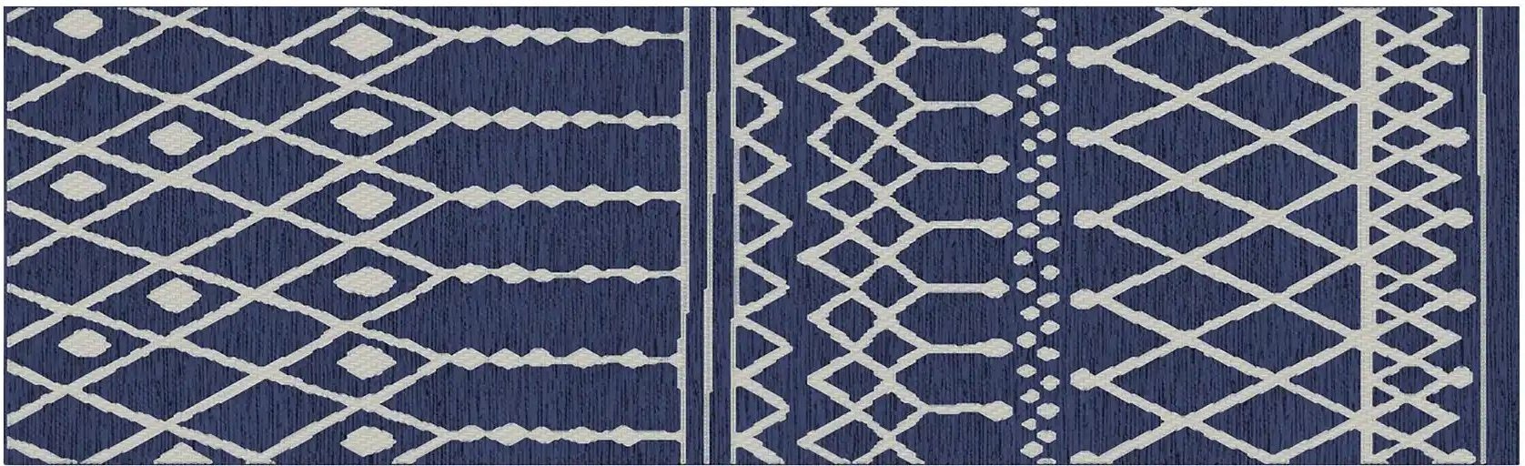 In-und Outdoorteppich Scandinavian ¦ blau ¦ Synthetische Fasern ¦ Maße (cm): B: 80 Teppiche > Outdoor Teppiche - Höffne...