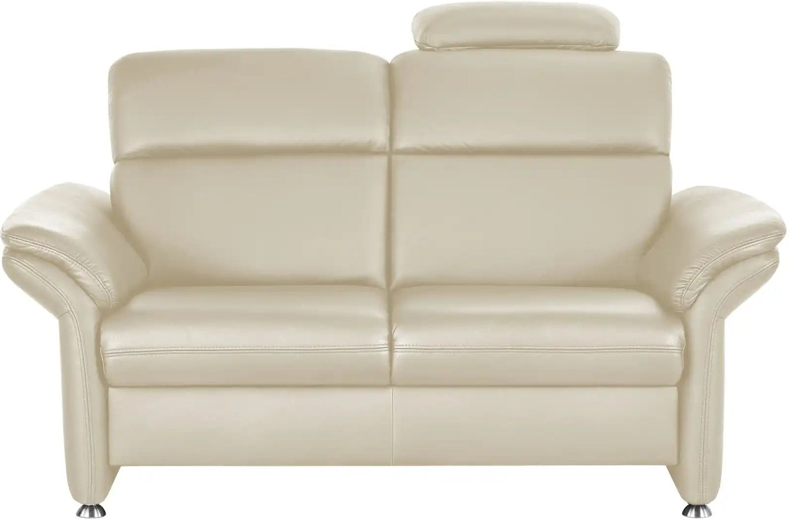 meinSofa Einzelsofa Leder Manon ¦ beige ¦ Maße (cm): B: 170 H: 94 T: 92.0 Polstermöbel > Sofas > 2-Sitzer - Höffner