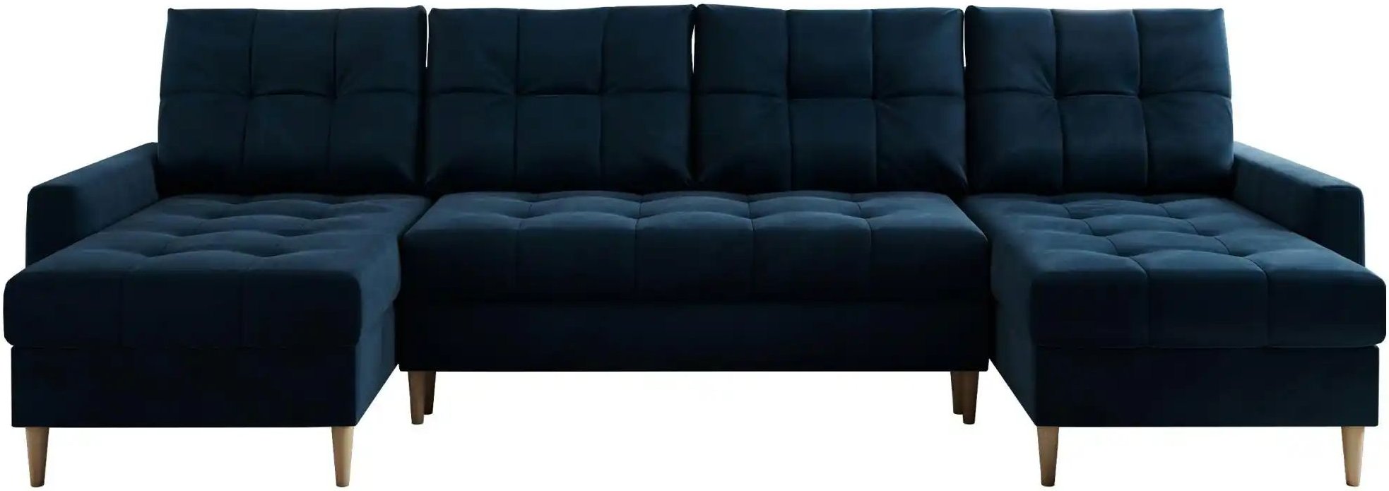 Wohnlandschaft mit Schlaffunktion Astra ¦ blau ¦ Maße (cm): B: 290 H: 75 Polstermöbel > Sofas > Schlafsofas - Höffner