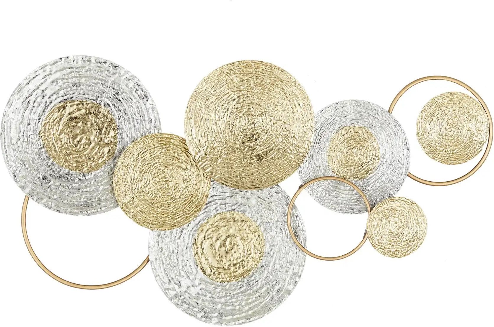 Wanddekoration ¦ gold ¦ Metall ¦ Maße (cm): H: 59,5 T: 6.4 Accessoires > Dekoartikel - Höffner