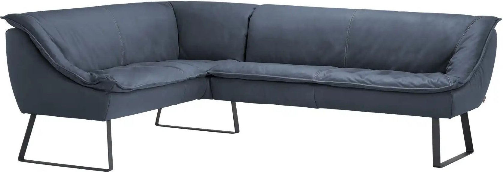 KOINOR Eckbank Leder Alino ¦ blau ¦ Maße (cm): B: 283 H: 89 T: 192.0 Bänke > Eckbänke - Höffner