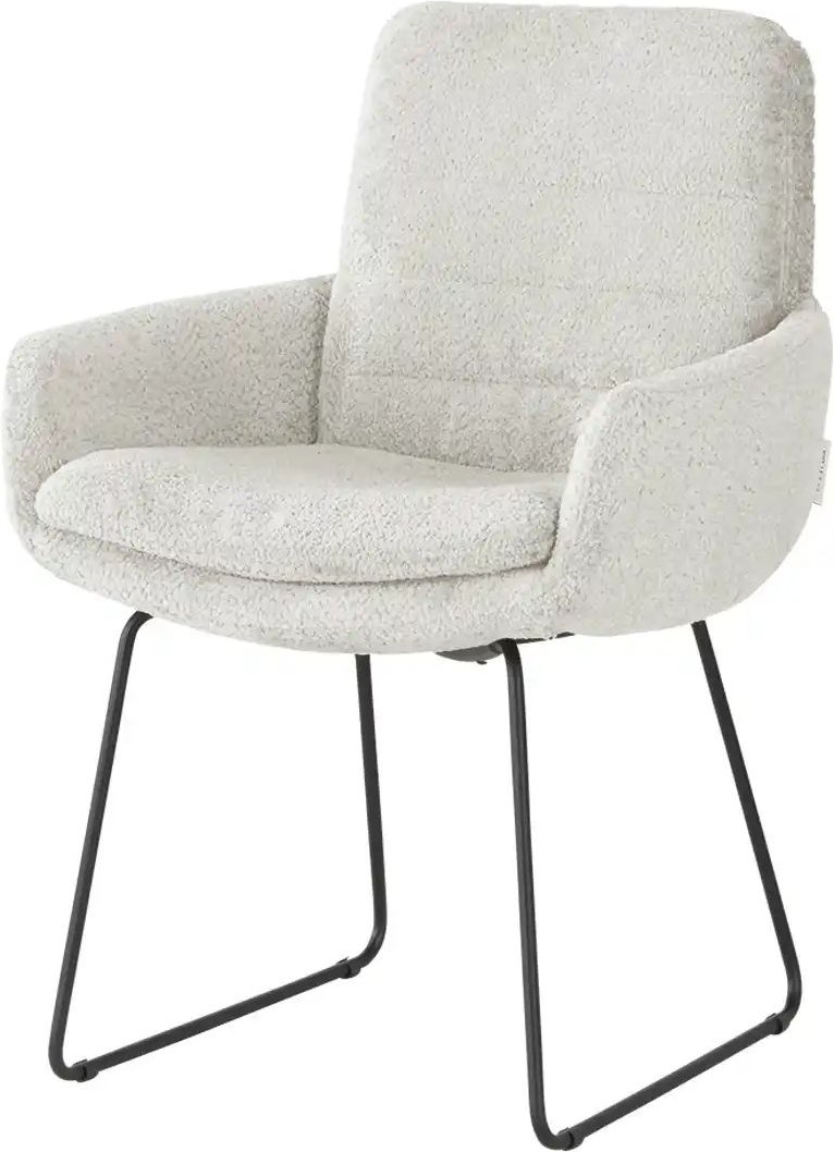 Jette Home Polsterstuhl Ferro ¦ weiß ¦ Maße (cm): B: 64 H: 85 T: 70.0 Stühle > Esszimmerstühle > Esszimmerstühle mit Ar...