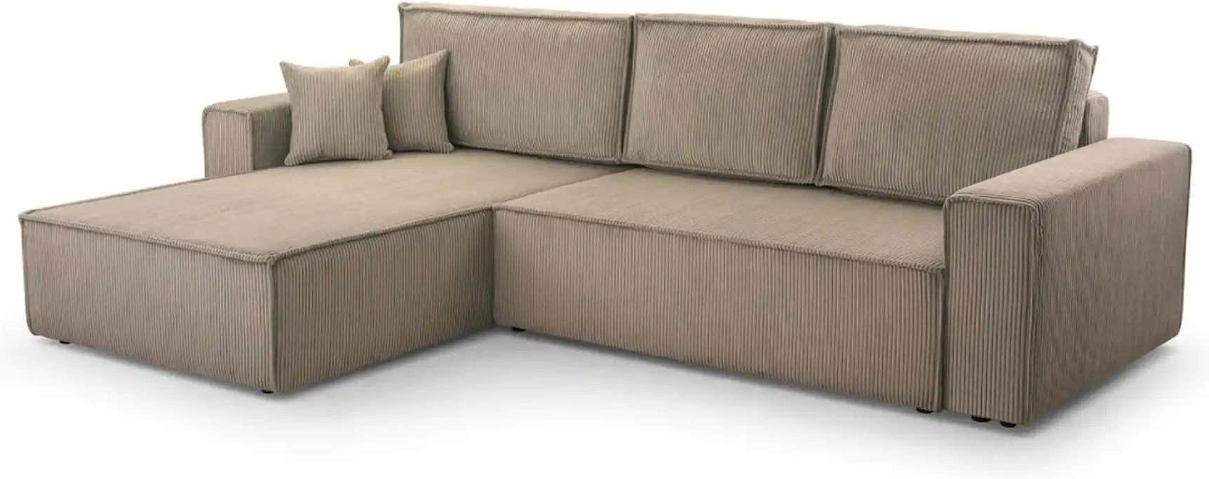 Ecksofa Gibraltar ¦ braun ¦ Maße (cm): B: 287 H: 85 Polstermöbel > Sofas > Ecksofas - Höffner