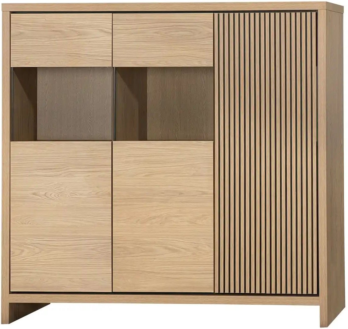 uno Highboard Levanzo ¦ holzfarben ¦ Maße (cm): B: 164 H: 150 T: 45.0 Kommoden & Sideboards > Highboards - Höffner