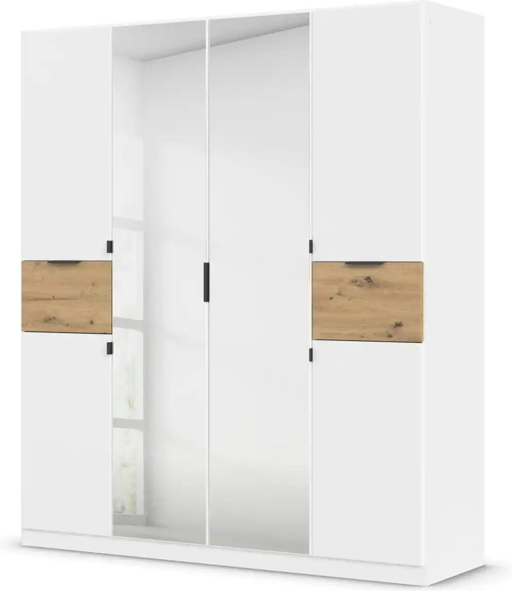 Thumbnail - Drehtürenschrank Thurso ¦ weiß ¦ Maße (cm): B: 181 H: 210 Schränke > Kleiderschränke > Drehtürenschränke - Höffner