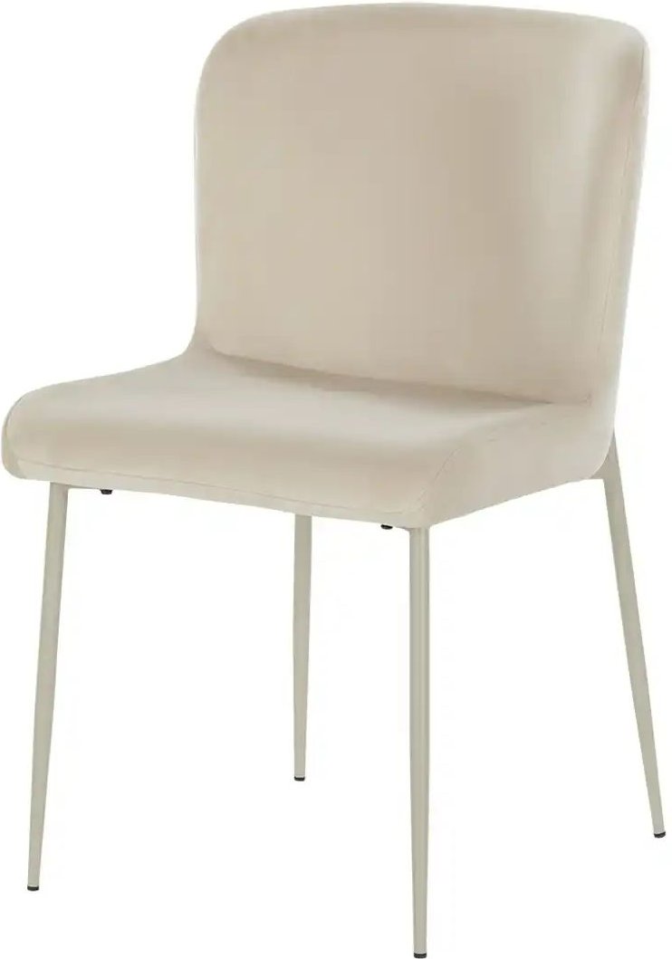 Love it Samt-Polsterstuhl Emmeline ¦ beige ¦ Maße (cm): B: 50 H: 85 T: 62.0 Stühle > Polsterstühle - Höffner