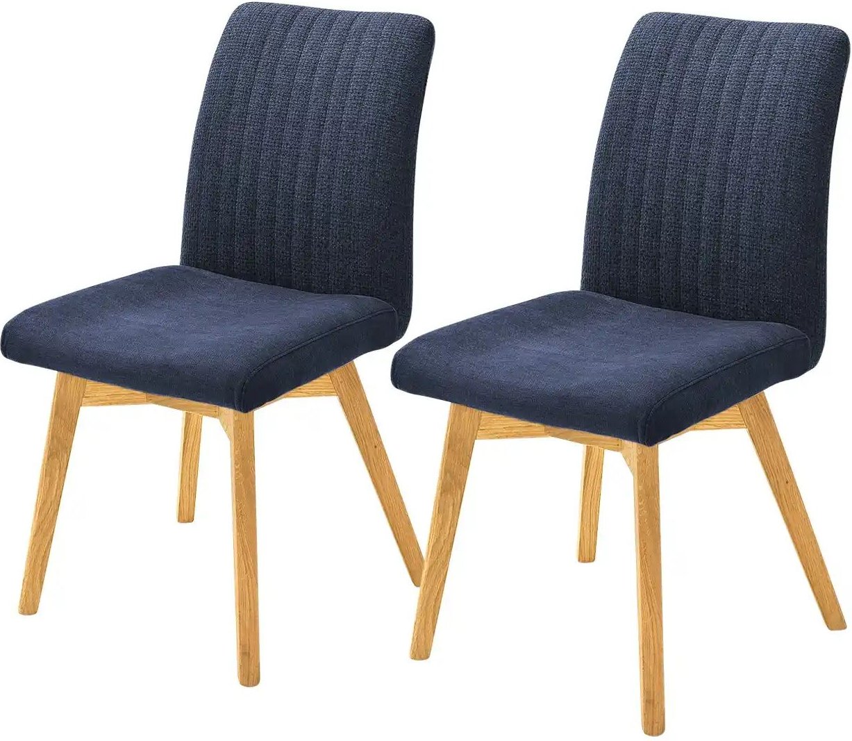 Woodford 2er Set Polsterstuhl im 2er Set Menda ¦ blau ¦ Maße (cm): B: 47 H: 88 T: 69.0 Stühle > Küchenstühle > Polster K...