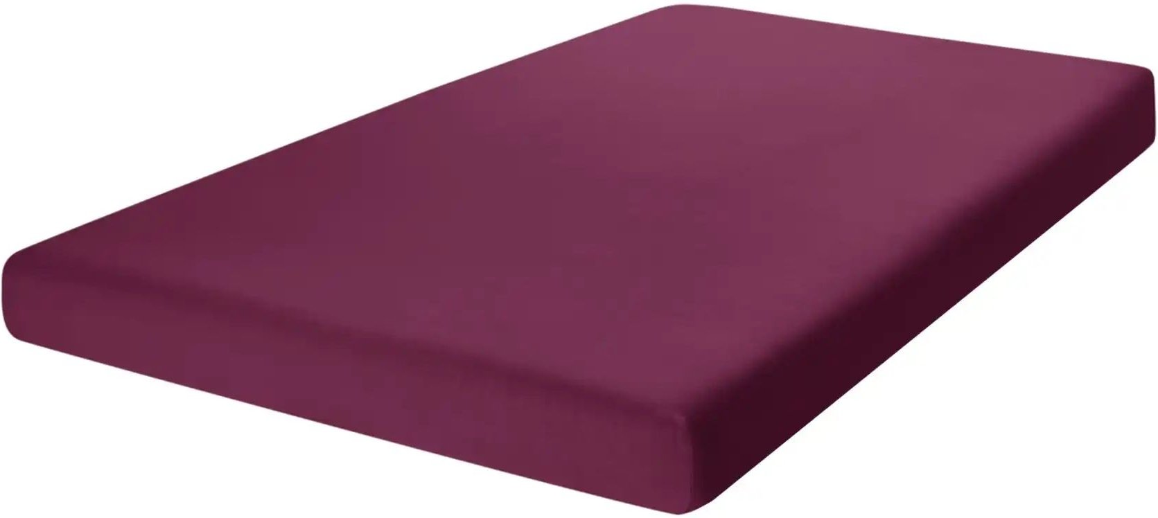 como Spannbetttuch Uni Jersey 2010 ¦ rot ¦ Maße (cm): B: 180 Bettwaren > Bettlaken - Höffner