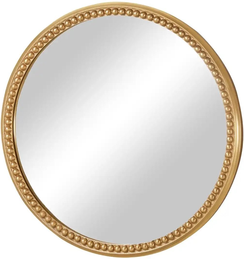 Wandspiegel ¦ gold ¦ Glas ¦ Maße (cm): T: 3.0 Ø: 46 Accessoires > Spiegel - Höffner