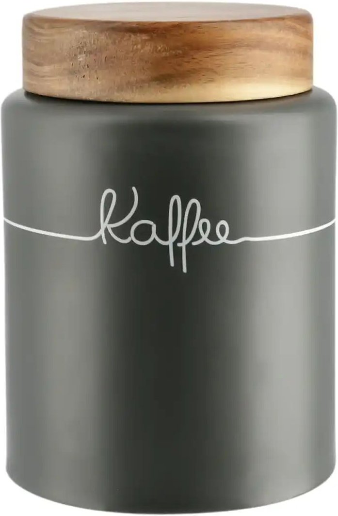 KHG Aufbewahrungsdose Kaffee ¦ grau ¦ Maße (cm): H: 16 Ø: 11.5 Küchenzubehör & Helfer > Küchenhelfer - Höffner