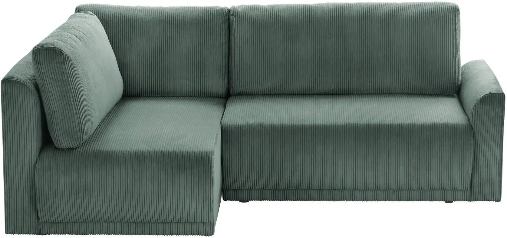 Ecksofa mit Schlaffunktion Malyn ¦ grün ¦ Maße (cm): B: 235 H: 90 T: 160.0 Polstermöbel > Sofas > Schlafsofas - Höffner