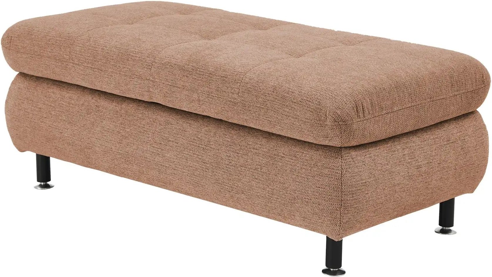 Lounge Collection Polsterhocker Liora ¦ beige ¦ Maße (cm): B: 129 H: 47 T: 64.0 Polstermöbel > Hocker - Höffner