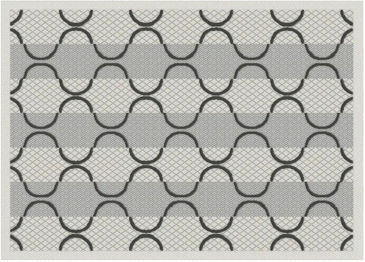 In- und Outdoorteppich Simple Life ¦ grau ¦ Synthetische Fasern ¦ Maße (cm): B: 133 Teppiche > Outdoor Teppiche - Höffn...