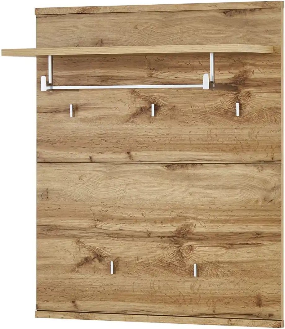 uno Garderobenpaneel Yambio ¦ holzfarben ¦ Spanplatte ¦ Maße (cm): B: 85 H: 99 T: 28.0 Garderoben & Kleiderstangen > Wa...