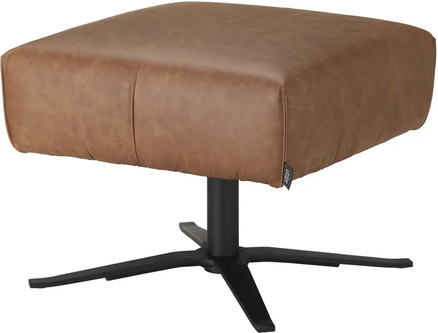 SCHÖNER WOHNEN Kollektion Drehhocker Lineo ¦ braun ¦ Maße (cm): B: 60 H: 46 T: 60.0 Polstermöbel > Hocker - Höffner