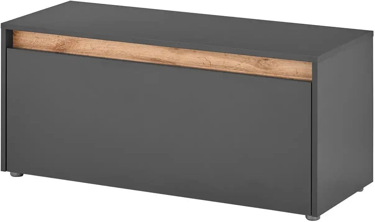 Garderobenbank ¦ grau ¦ Maße (cm): B: 100 H: 45 Bänke > Einzelbänke - Höffner