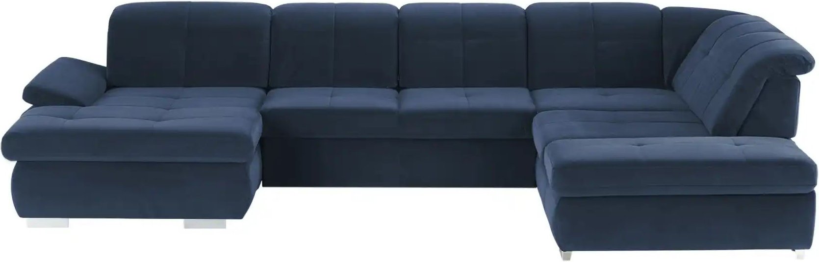 Lounge Collection Wohnlandschaft Mikrofaser Affair ¦ blau ¦ Maße (cm): B: 371 H: 100 T: 260.0 Polstermöbel > Sofas > Wo...