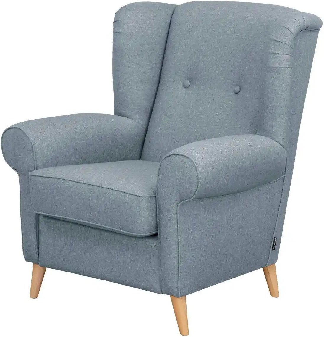 Max Winzer Sessel Anton ¦ blau ¦ Maße (cm): B: 88 H: 99 Polstermöbel > Sessel > Ohrensessel - Höffner