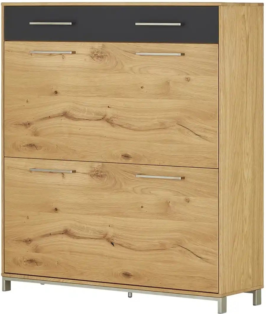 Woodford Schuhschrank Vista ¦ holzfarben ¦ Maße (cm): B: 101 H: 113 T: 31.0 Garderoben & Kleiderstangen > Garderoben Sc...