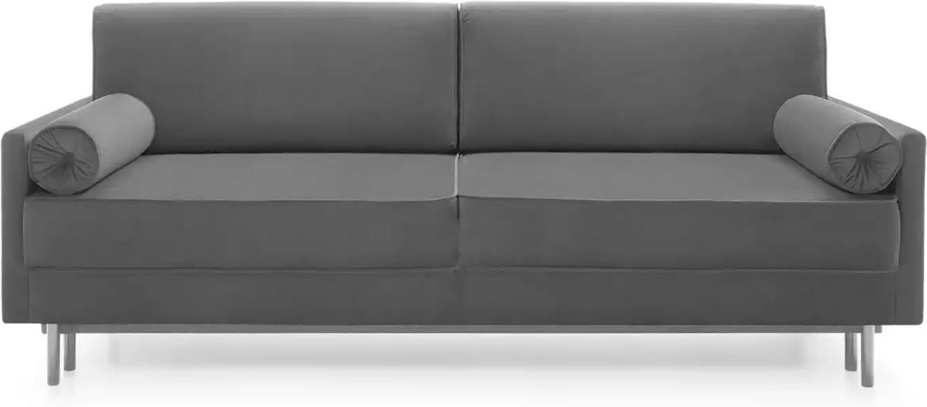 Selsey Einzelsofa mit Schlaffunktion Kadaver ¦ schwarz ¦ Maße (cm): B: 212 H: 87 Polstermöbel > Sofas > 3-Sitzer - Höffn...