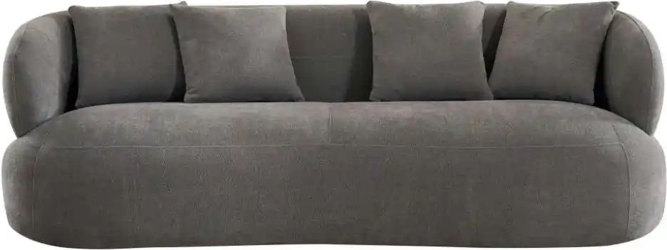 Furnhouse Einzelsofa New York ¦ grau ¦ Maße (cm): B: 231 H: 78 Polstermöbel > Sofas > 3-Sitzer - Höffner