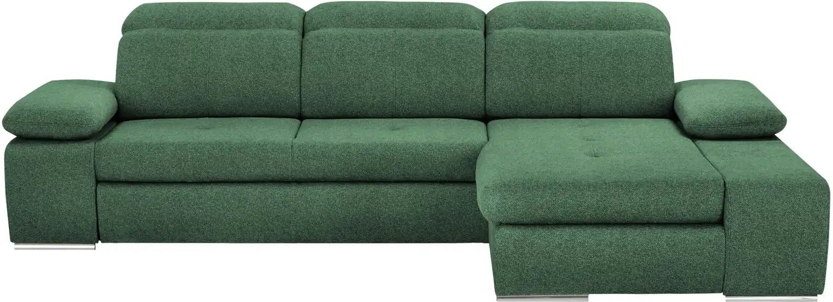 switch Ecksofa aus Mikrofaser Avilla ¦ grün ¦ Maße (cm): B: 285 H: 86 T: 187.0 Polstermöbel > Sofas > Ecksofas - Höffner