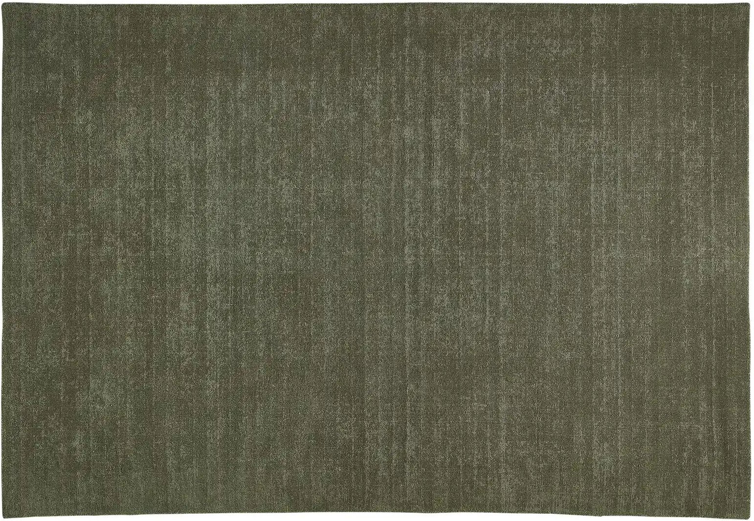 Handweb-Teppich Idaho ¦ grün ¦ Wolle ¦ Maße (cm): B: 140 Teppiche > Einfarbige Teppiche - Höffner