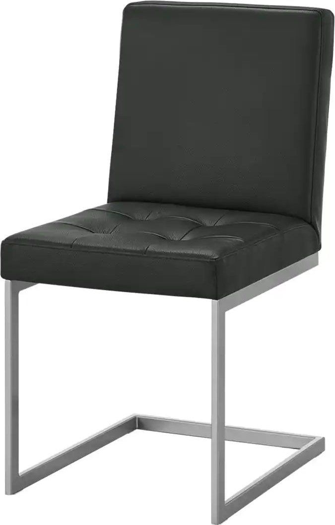 Schwingstuhl Leder Spider 2 ¦ grau ¦ Maße (cm): B: 45 H: 91 T: 58.0 Stühle > Schwingstühle - Höffner