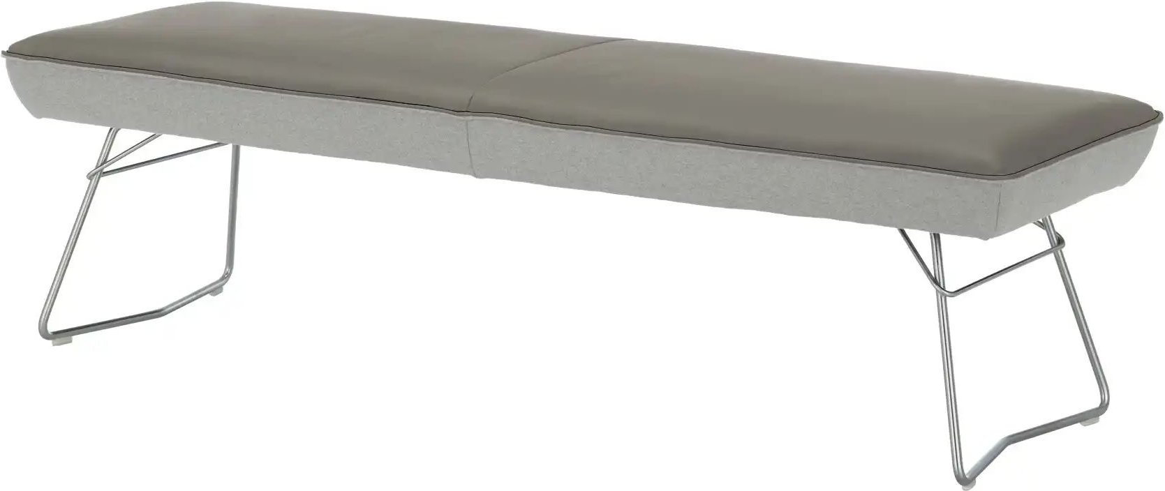 KOINOR Hockerbank Dining System 2 ¦ grau ¦ Maße (cm): B: 170 H: 49 T: 54.0 Bänke > Einzelbänke - Höffner