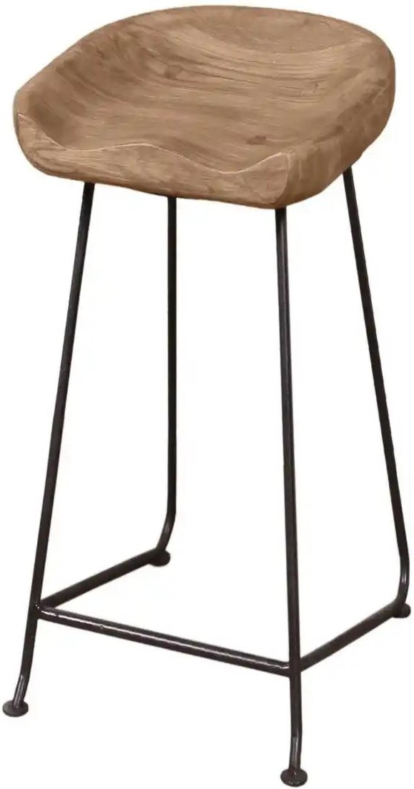 Barhocker ¦ holzfarben ¦ Maße (cm): B: 42 H: 76 Polstermöbel > Hocker > Barhocker - Höffner