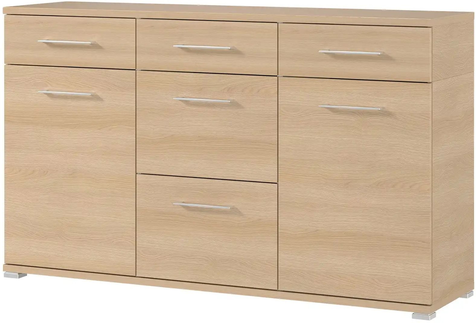 Thumbnail - uno Sideboard Volta ¦ holzfarben ¦ Maße (cm): B: 144 H: 87 T: 40.0 Kommoden & Sideboards > Sideboards - Höffner
