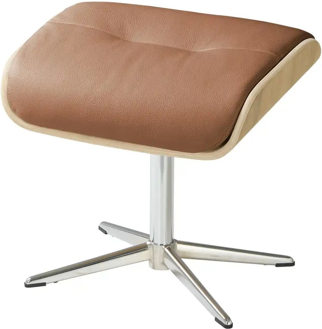 Thumbnail - SKAGEN STUDIO Hocker Lasse ¦ braun ¦ Maße (cm): B: 52 H: 45 T: 40.0 Polstermöbel > Hocker - Höffner