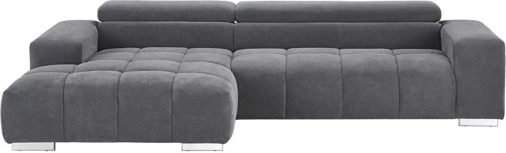 uno Ecksofa Origo ¦ grau ¦ Maße (cm): B: 307 H: 73 T: 186.0 Polstermöbel > Sofas > Ecksofas - Höffner