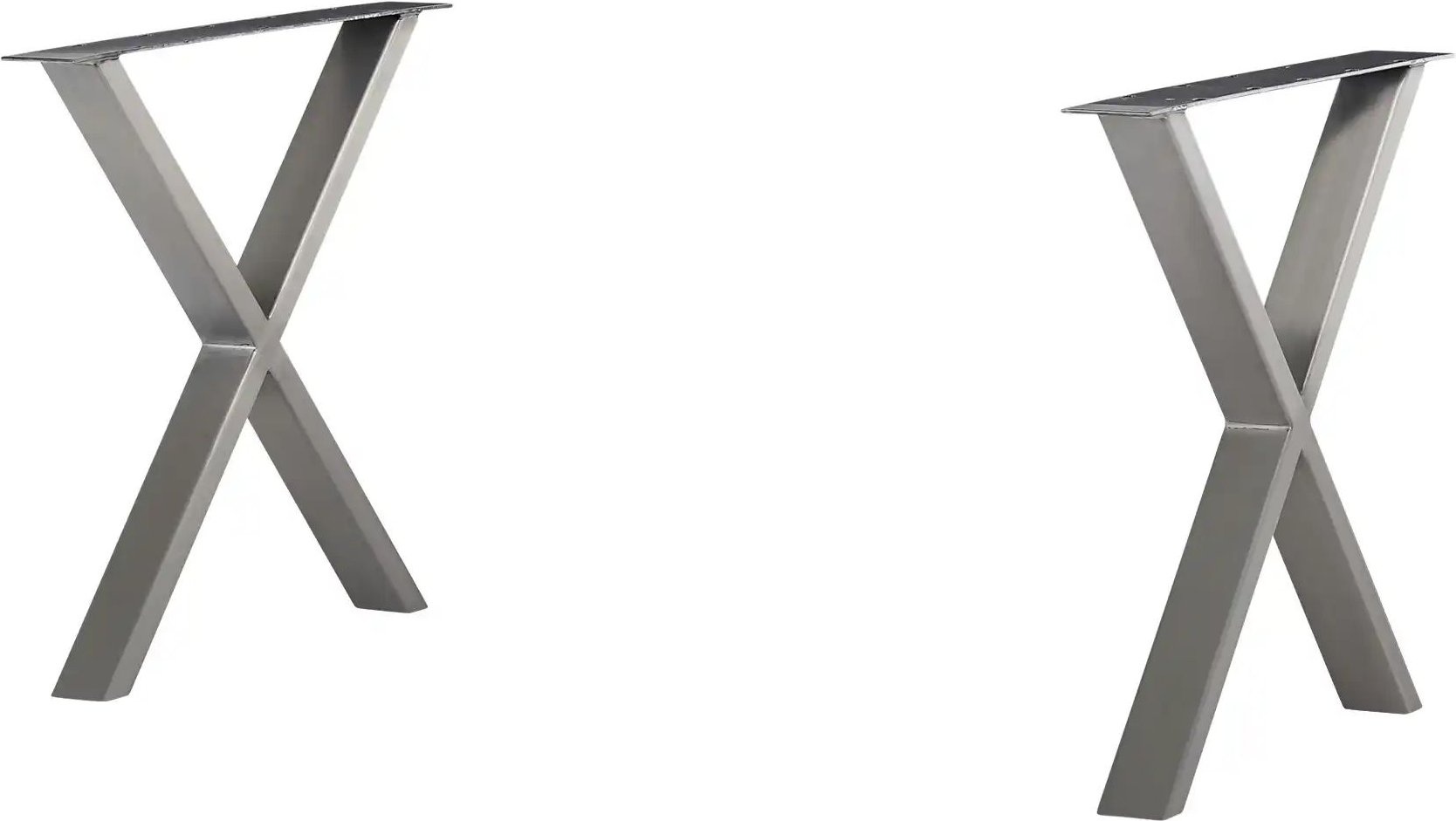 Tischgestell Comida ¦ silber ¦ Maße (cm): B: 8 H: 74 Tische > Tischbeine - Höffner