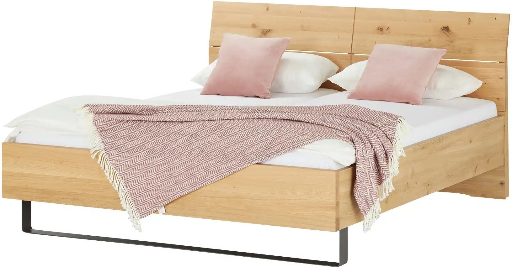 Woodford Bettgestell teilmassiv Smilla ¦ holzfarben ¦ Maße (cm): B: 169 H: 96 Betten > Bettgestelle - Höffner