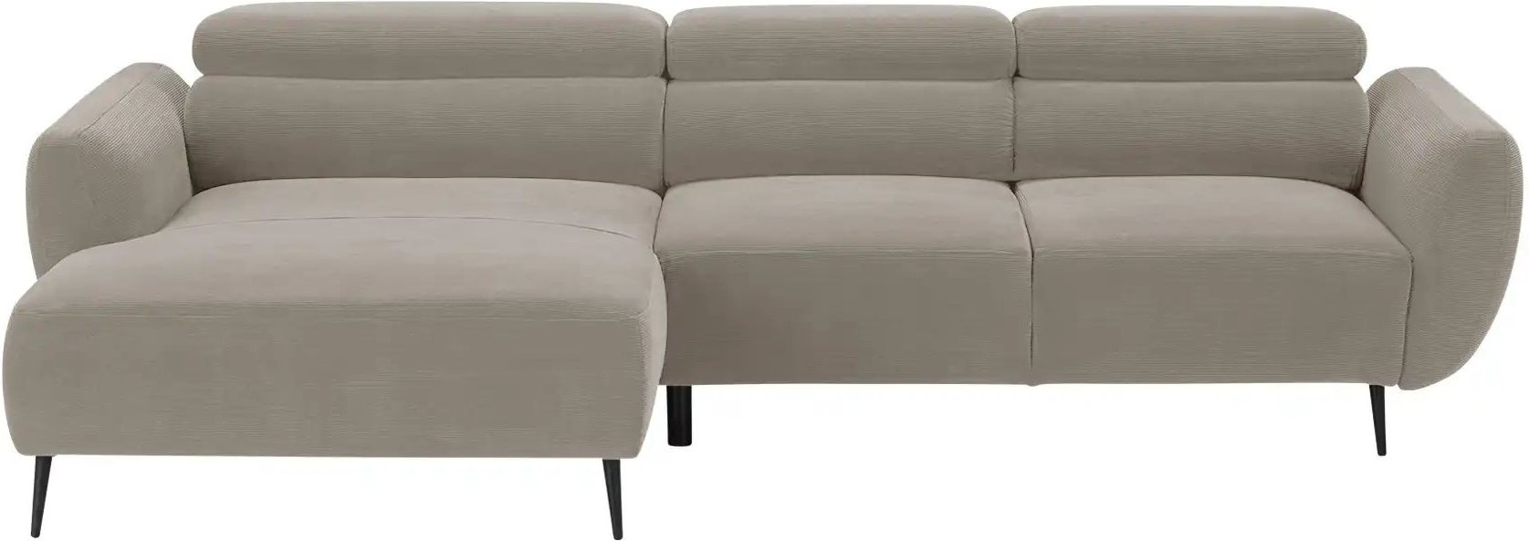 switch Ecksofa Allisson ¦ grau ¦ Maße (cm): B: 277 H: 98 T: 174.0 Polstermöbel > Sofas > Ecksofas - Höffner