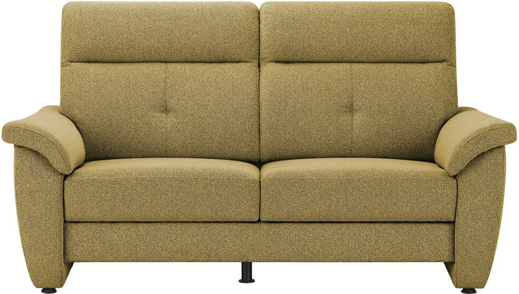 Polstermöbel Oelsa Einzelsofa Brüssel ¦ gelb ¦ Maße (cm): B: 164 H: 100 T: 90.0 Polstermöbel > Sofas > 2-Sitzer - Höffn...