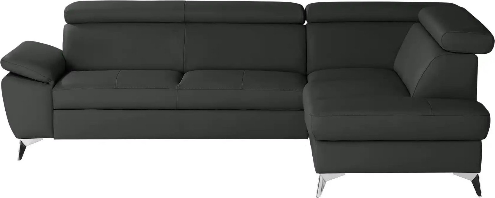 uno Ecksofa  Apollo ¦ schwarz ¦ Maße (cm): B: 268 T: 210.0 Polstermöbel > Sofas > Ecksofas - Höffner