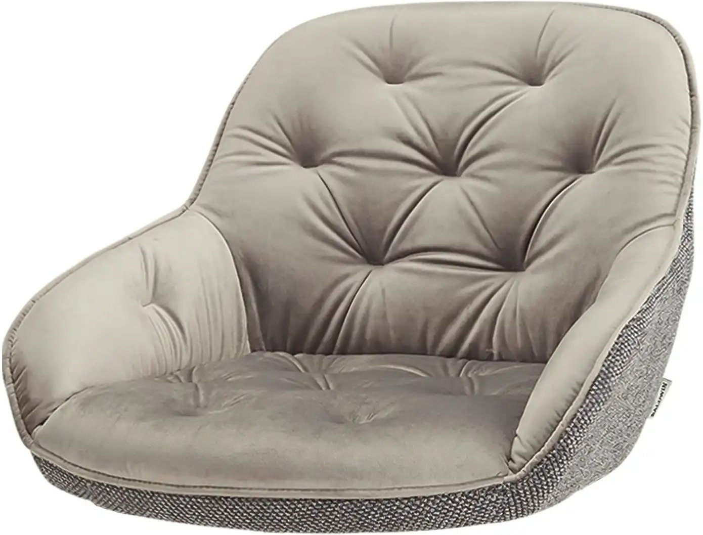 Sitzschale Baldwin ¦ grau ¦ Maße (cm): B: 54 H: 38,5 T: 56.0 Sonstiges Zubehör - Höffner