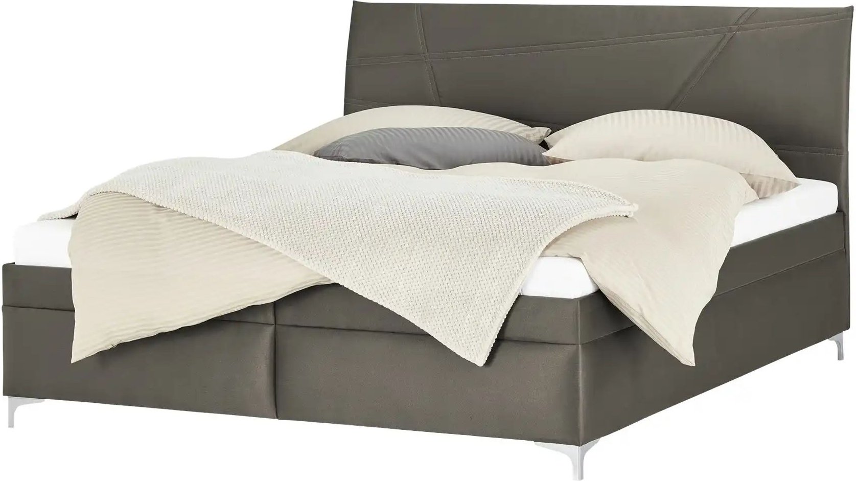 Polsterbett mit Matratze und Stauraum Lerryn ¦ braun ¦ Maße (cm): B: 186 H: 110 Betten > Komfortbetten - Höffner