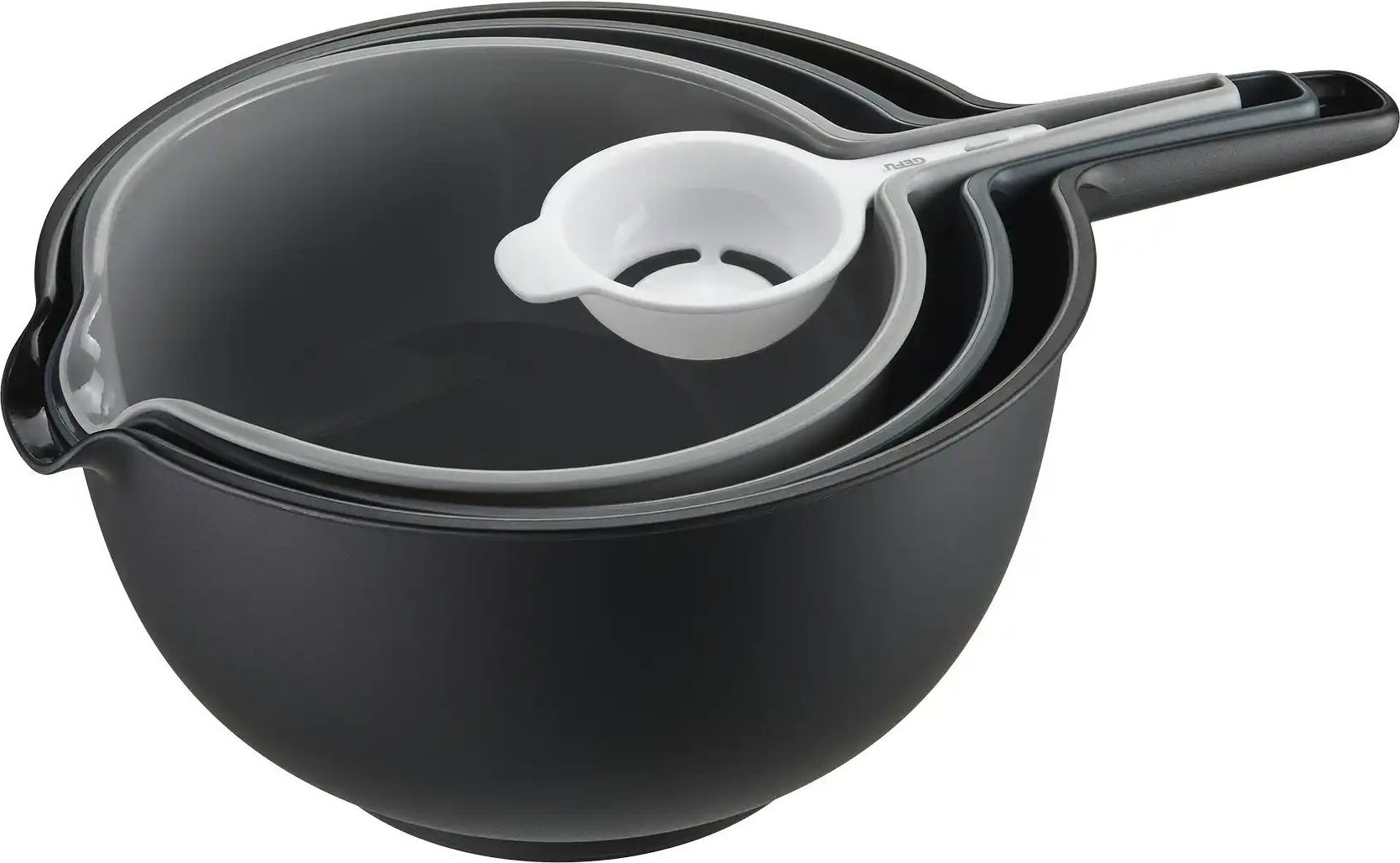 Gefu Schüsselset PREPARO ¦ Kunststoff ¦ Maße (cm): B: 25,5 H: 13,4 Küchenzubehör & Helfer > Schüsseln & Salatschleudern...