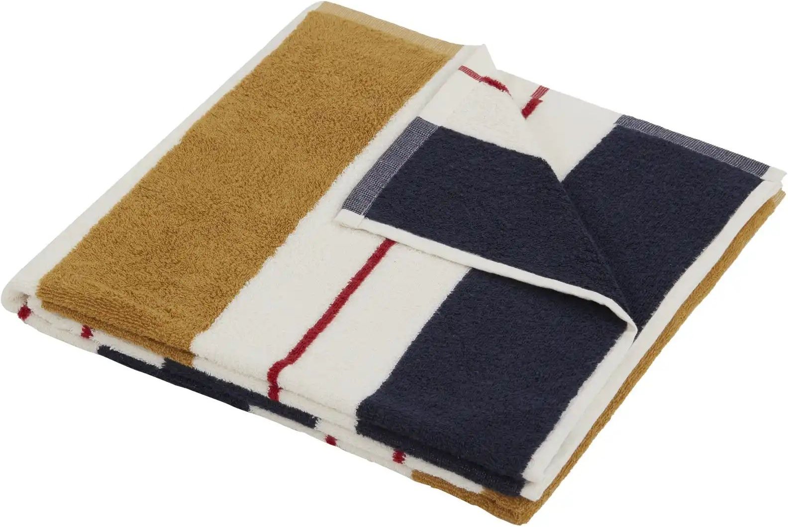 como Duschtuch Maritim Streifen ¦ gelb ¦ Maße (cm): B: 70 Badtextilien > Handtücher & Badetücher > Handtücher - Höffner