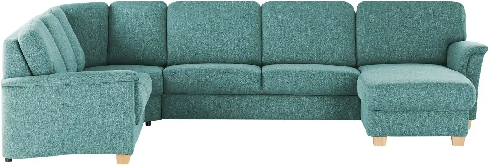 smart Wohnlandschaft Valencia ¦ türkis/petrol ¦ Maße (cm): B: 341 Polstermöbel > Sofas > Wohnlandschaften - Höffner