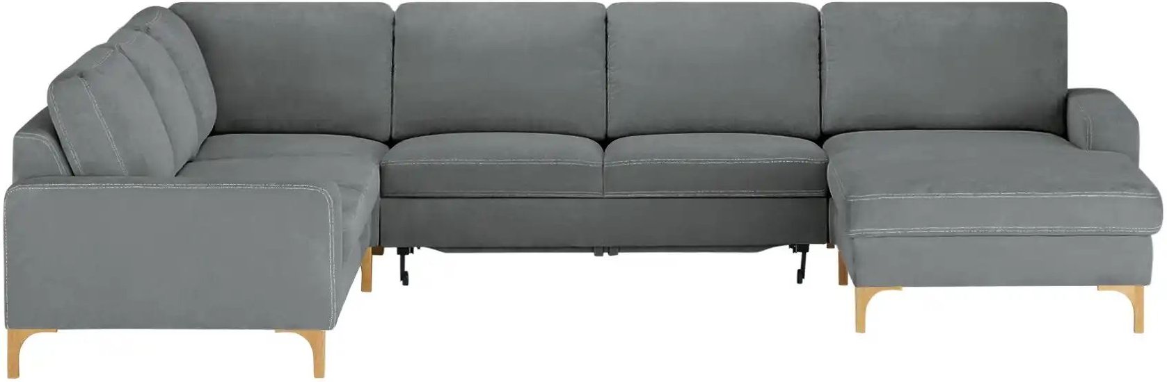 Max Schelling Wohnlandschaft Maximum ¦ grau ¦ Maße (cm): B: 333 H: 86 T: 253.0 Polstermöbel > Sofas > Schlafsofas - Höf...